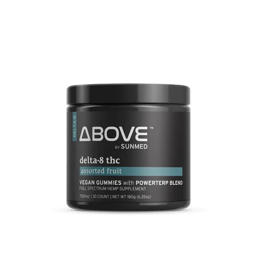 above by sunmed disposable vape Delta-8 Full Spectrum Blend Gummies 5-pen-bundle Select Flavor:Watermelon ice RAZ Disposable Vapes –