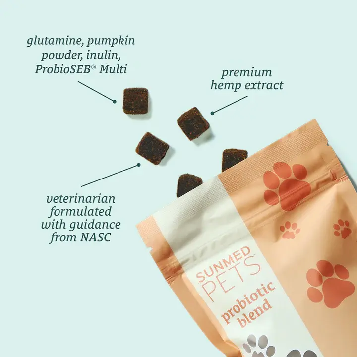 Thumbnail: SUNMED Broad Spectrum Probiotic CBD Pet Chews