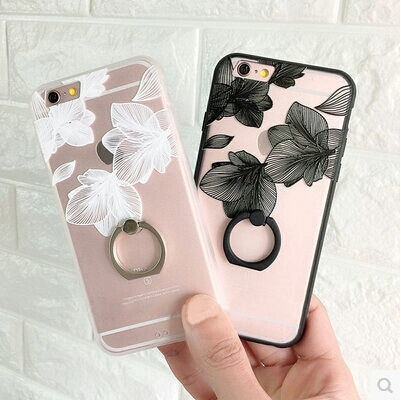 Metal Circular Ring Stand Flower Case Cover