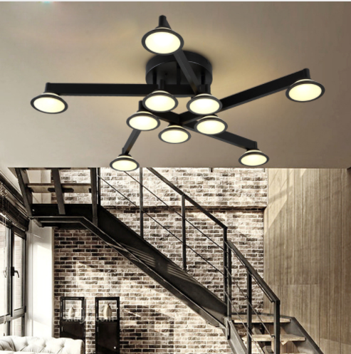 Remote Controlling DIY Led Ceiling Light Color Dimming Ceiling Lam