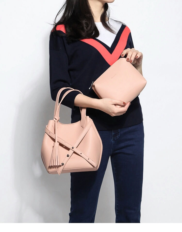 style women big capacity PU soft handbag