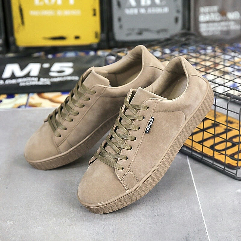 JKPUDUN Handmade Luxury Shoes Men Creepers