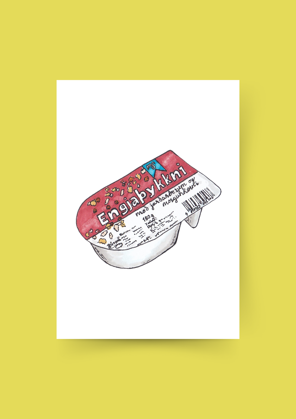 Engjaþykkni - Jarðaberja