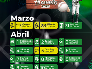 AJUSTES EN LOS HORARIOS DE PRETEMPORADA