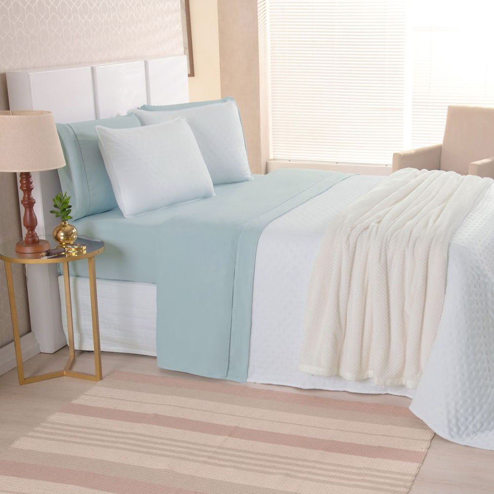 Miniatura: Kit Cama Posta Isabelle Dublin/Branco/Marfim