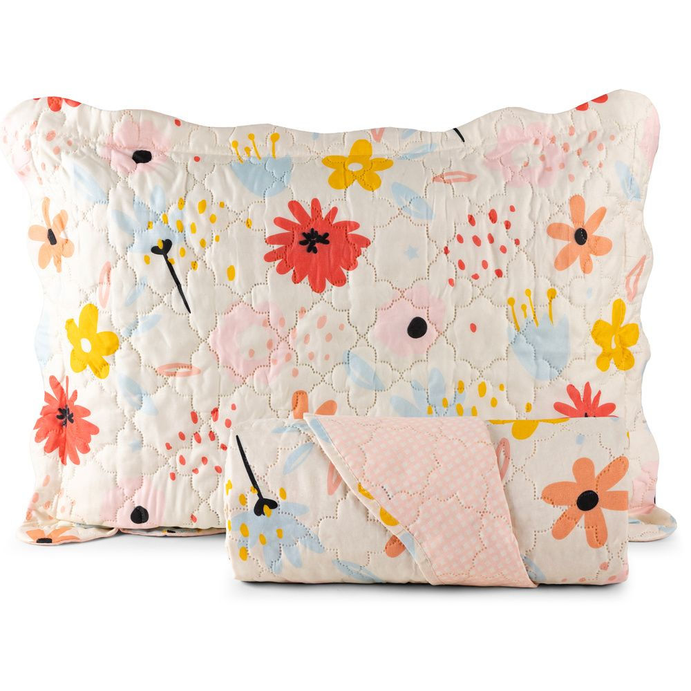 Kit Cobre Leito Colcha Solteiro 2 Peças 150 Fios Matelado Estampado Boutis Kids
