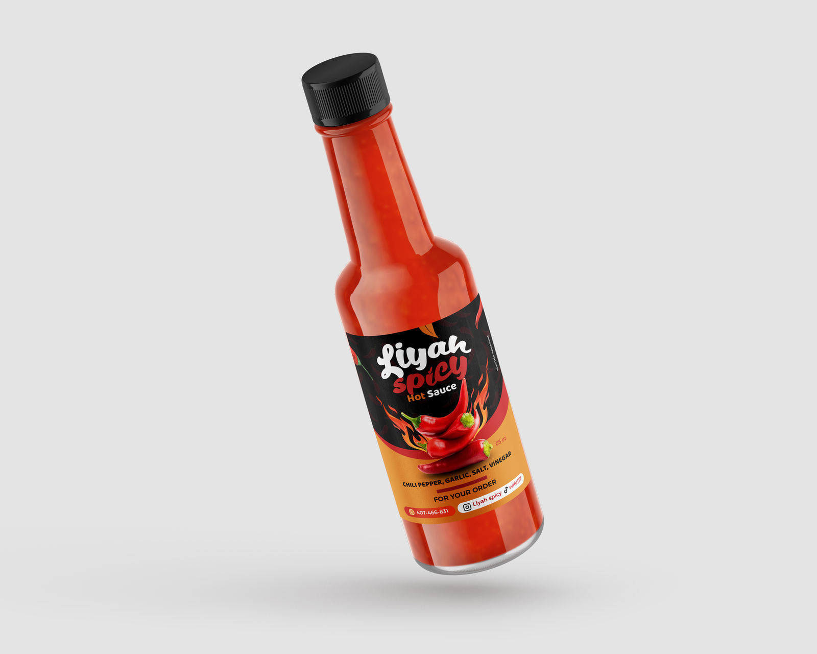 Packaging Design For Liyah Spicy — portfolio cover