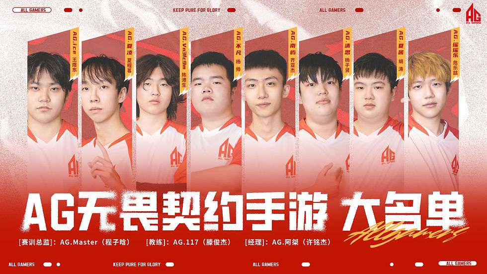 All Gamers Valorant Mobile Roster