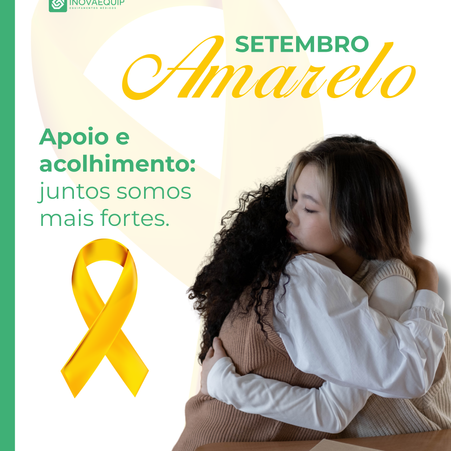 Setembro Amarelo: cuidar da saúde mental também é cuidar da saúde como um todo.