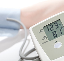 lector de la presión arterial