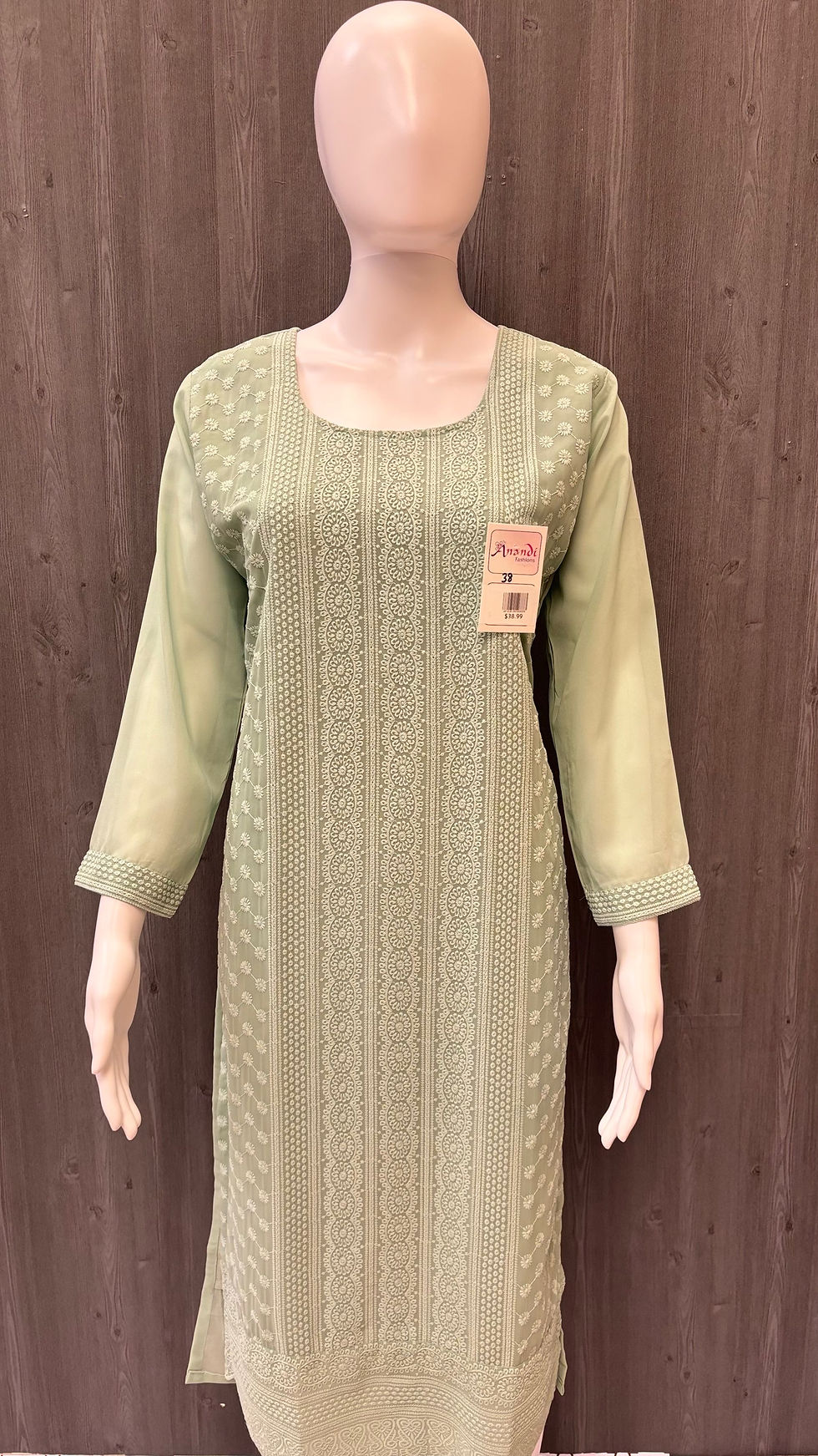 Thumbnail: Georgette Chikankari Kurti 