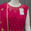 Thumbnail: Indian Party Dresses - Dark Pink Long Party dress in Size 44