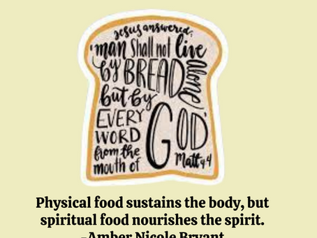 What Are You Spiritually Eating?