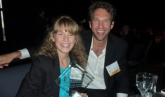 Jasey Chanders with Mentor Justin Gold