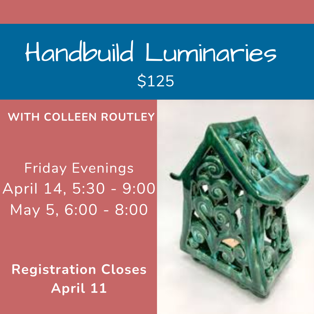 Handbuild Luminaries Cranbrook Arts