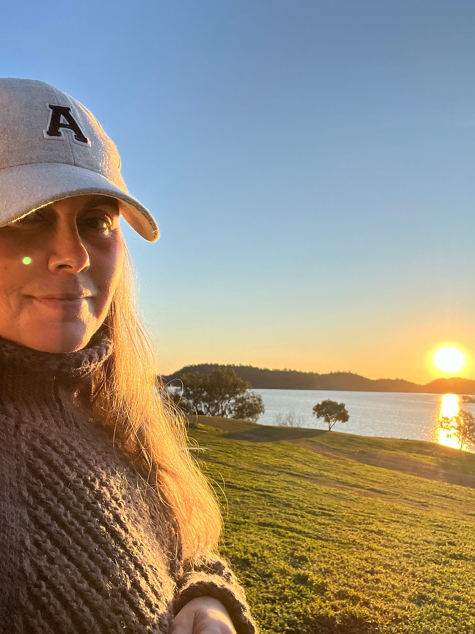 Winter camping trip in NSW with soft outdoor views and slow living moments.