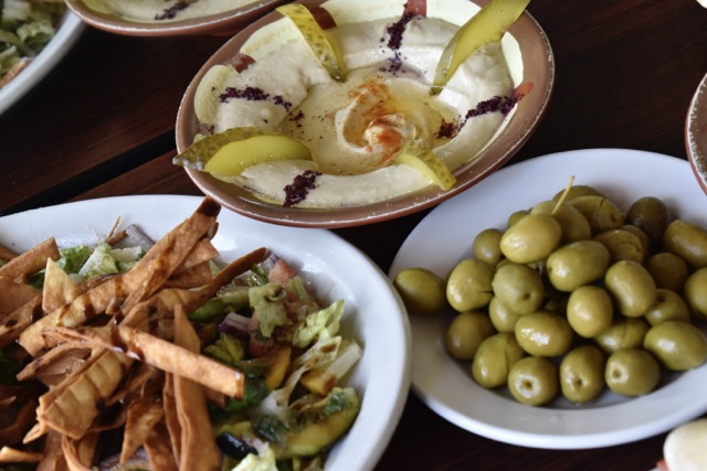 Arranged Food and Objects