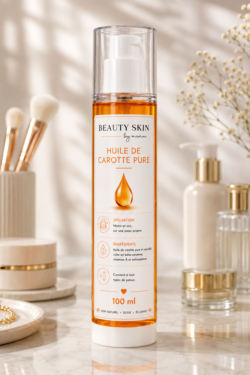 HUILE DE CAROTTE PURE