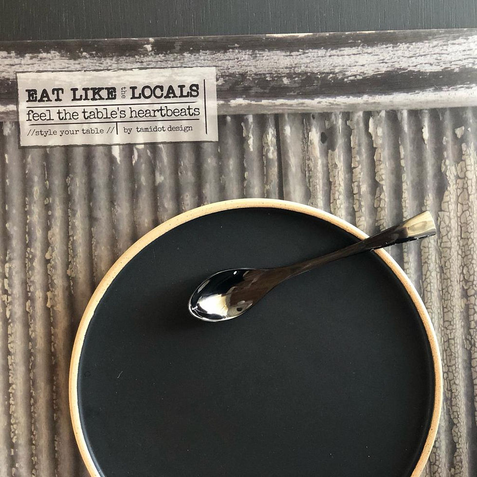 תמונה ממוזערת: פלייסמטס פי וי סי || EAT LIKE LOCALS