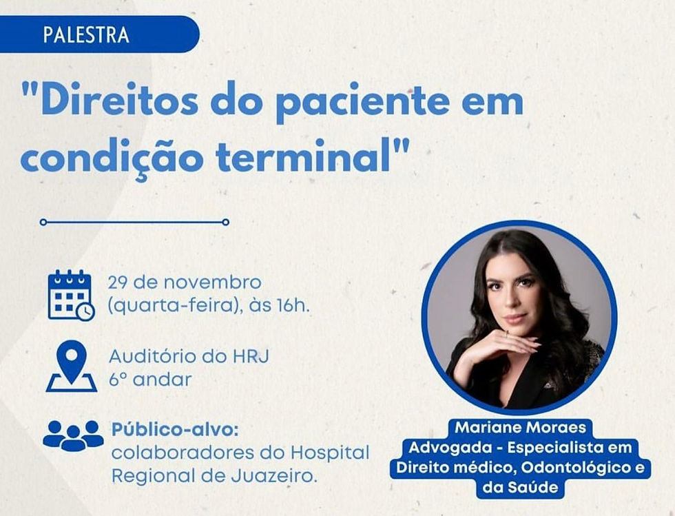Direitos do paciente em condição terminal