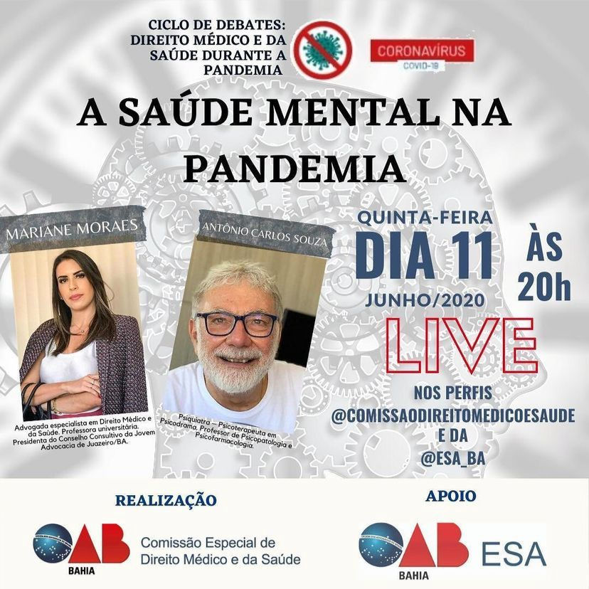 A saúde mental na pandemia