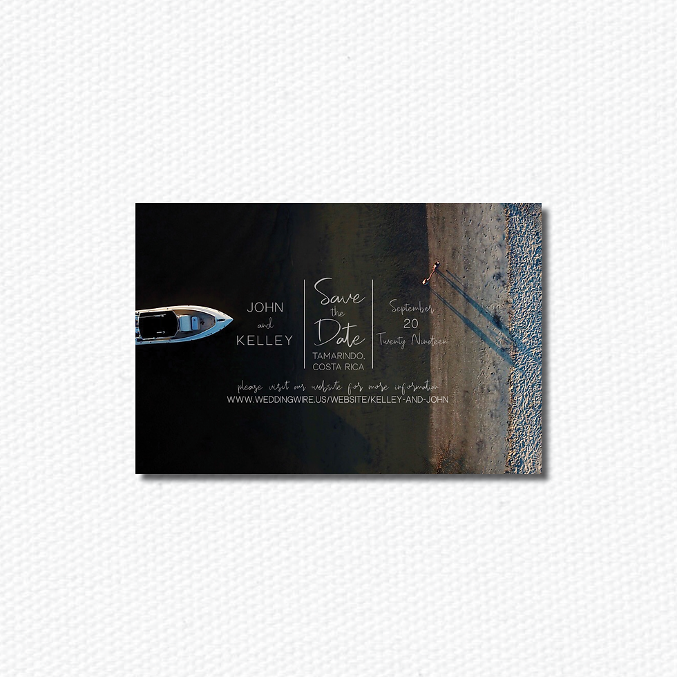 save the date magnet