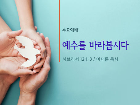 예수를 바라봅시다