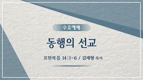 동행의 선교