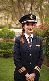 Airplane Pilot Portrait