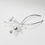 Thumbnail: Pearl Universe Sterling Silver Bridal Hair Pins | STERLING HAIRPINS