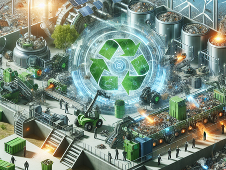 חדשנות טכנולוגית מהפכנית בתחום הטיפול בפסולת: מחזור מתקדם, אנרגיה ירוקה וכלכלה מעגלית
