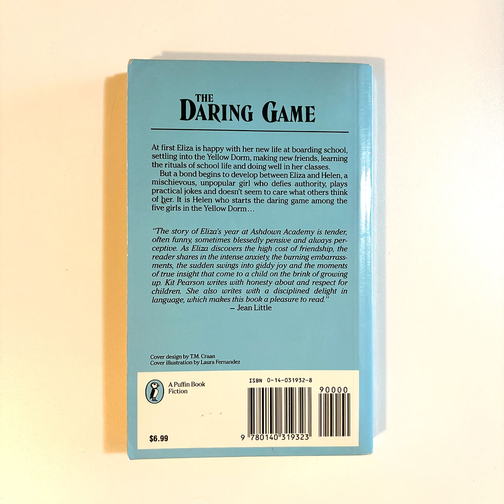 Thumbnail: The Daring Game (Kit Pearson)