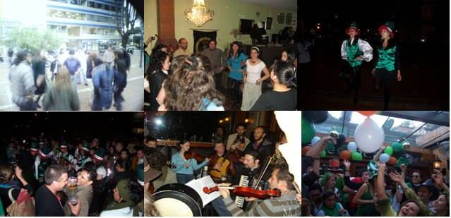 San Patricio en Sudamérica