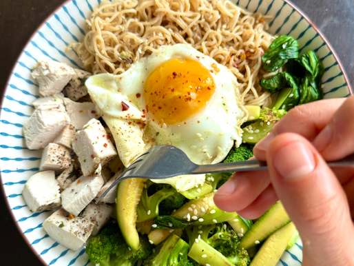 CREAMY MISO NOODLE BOWL