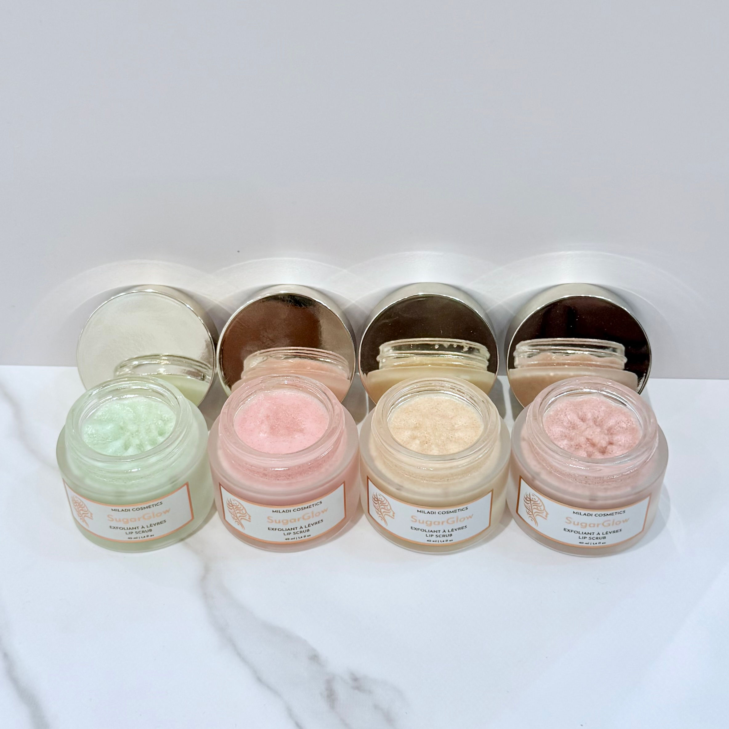 EXFOLIANTS À LÈVRES SUGARGLOW AU SUCRE