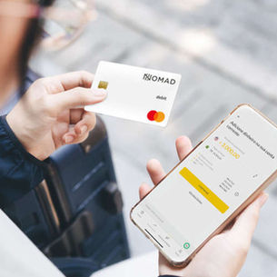 Abra sua conta digital grátis na Nomad e GANHE ATÉ 20 DÓLARES de cashback