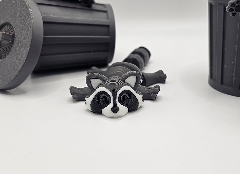 Thumbnail: Mini trash pandas! 