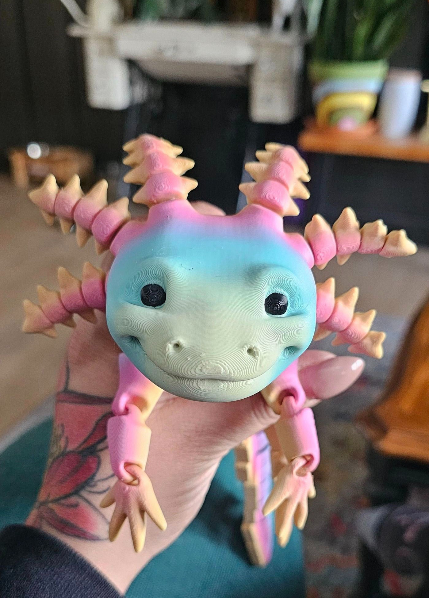 Large axolotl