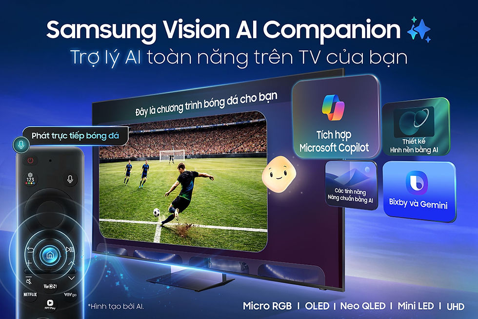 Samsung mở bán bộ sưu tập AI TV và loa lifestyle 2026 trên nền tảng online, ưu đãi độc quyền khi theo dõi livestream ngày 22/4