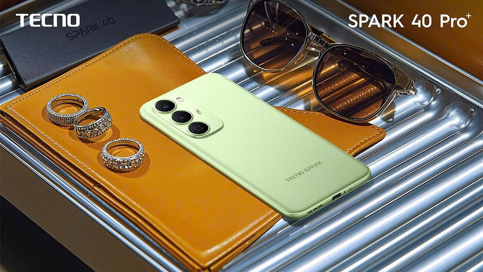 TECNO SPARK 40 PRO+: Mỏng nhẹ 6,49mm, Chip G200 đầu tiên trên thế giới