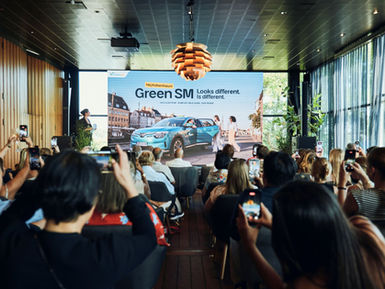 Green SM chính thức ra mắt dịch vụ taxi thuần điện tại Đan Mạch