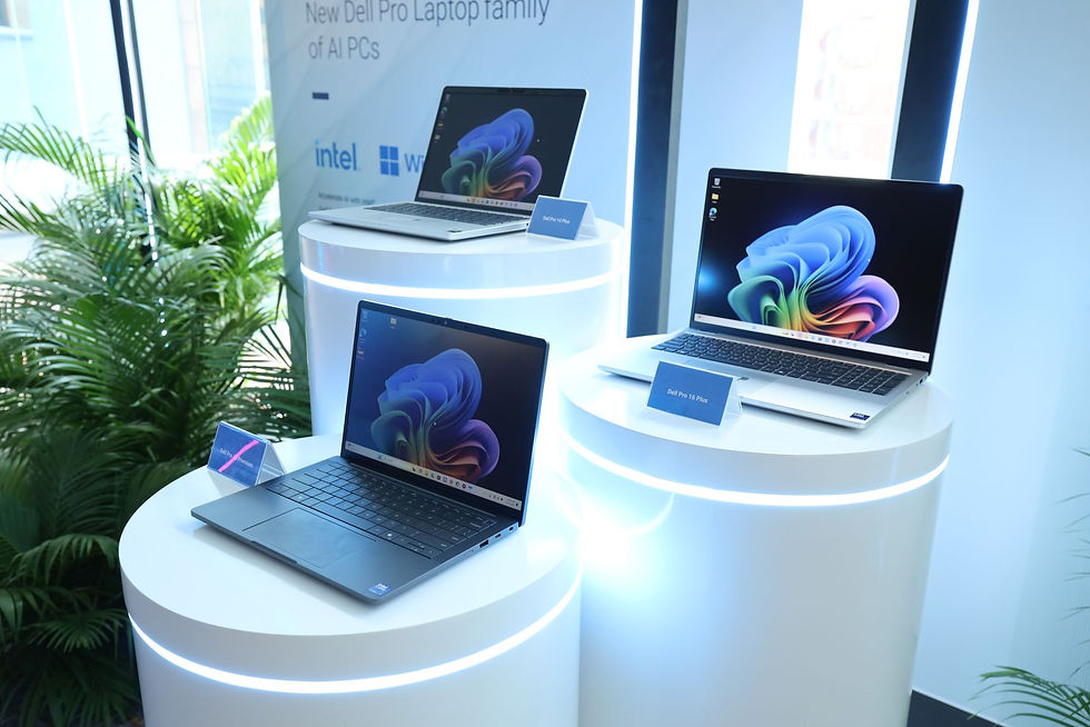 Sở hữu kiểu dáng nhỏ gọn và mỏng nhẹ hàng đầu trong phân khúc, các mẫu laptop Dell Pro còn được chế tạo từ nhiều vật liệu bền bỉ để đáp ứng cường độ làm việc cao