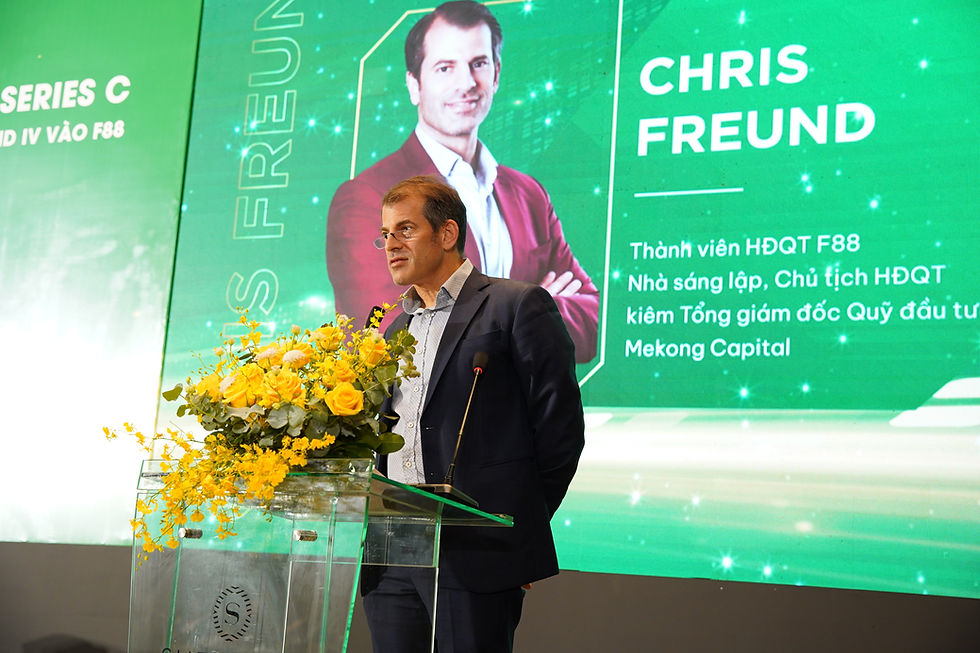 Ông Chris Freund – Nhà sáng lập kiêm Tổng Giám đốc quỹ Mekong Capital 