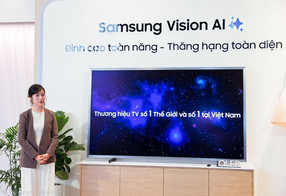 Với AI TV, màn hình và thiết bị âm thanh 2026, Samsung mở ra kỷ nguyên giải trí mới trong không gian sống hiện đại