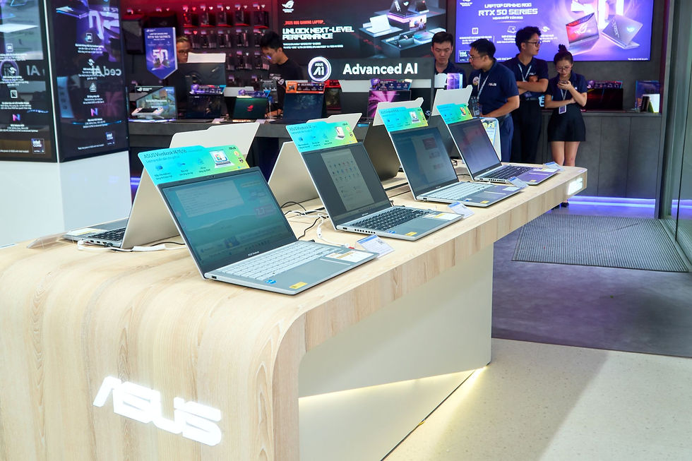 ASUS củng cố cam kết dài hạn tại Việt Nam bằng chiến lược bán lẻ trải nghiệm