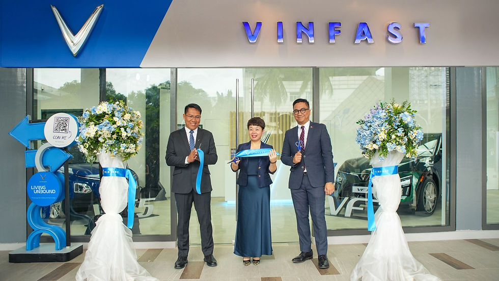VinFast chính thức khai trương đồng loạt 3 cửa hàng đại lý đầu tiên tại Philippines