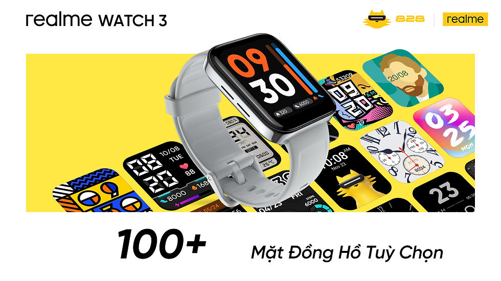 Thoả thích thể hiện cá tính riêng cùng 100+ mặt đồng hồ thời trang