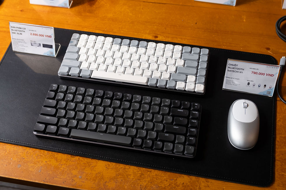 Combo bàn phím, chuột và lót chuột Satechi