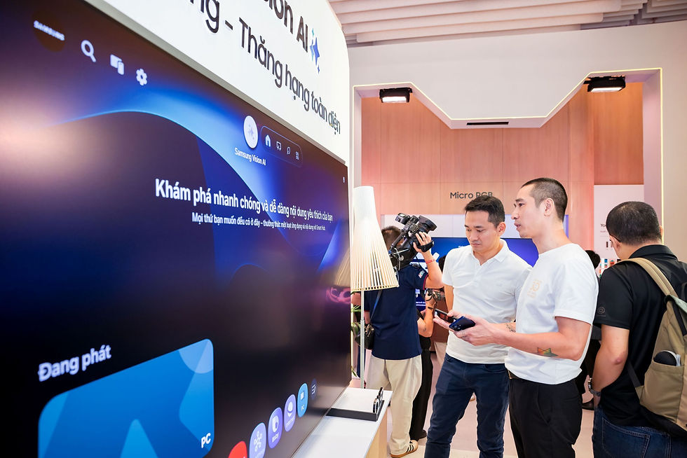 Với AI TV, màn hình và thiết bị âm thanh 2026, Samsung mở ra kỷ nguyên giải trí mới trong không gian sống hiện đại