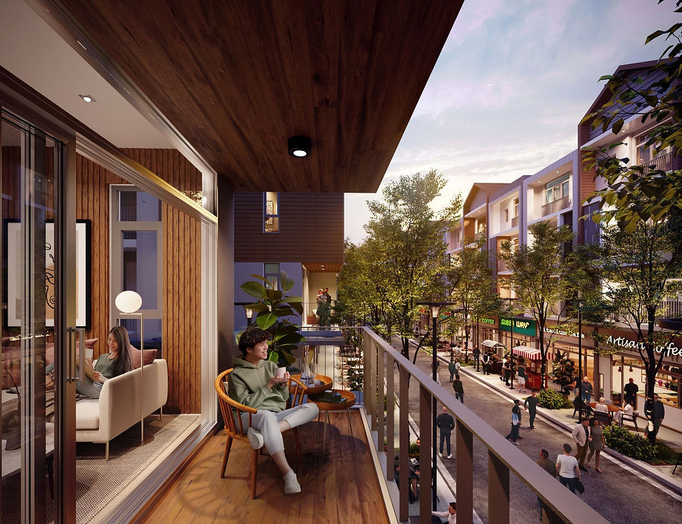 Nhiều dự án nhà phố thương mại đang trở thành tâm điểm đầu tư thời gian gần đây